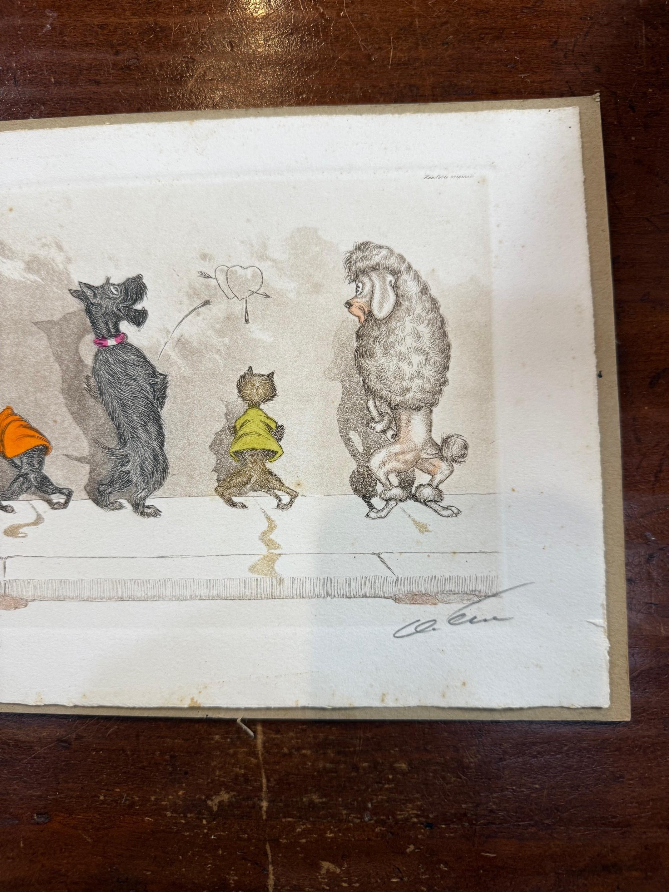 Boris O'Klein Signiert Original Dirty Dogs of Paris 