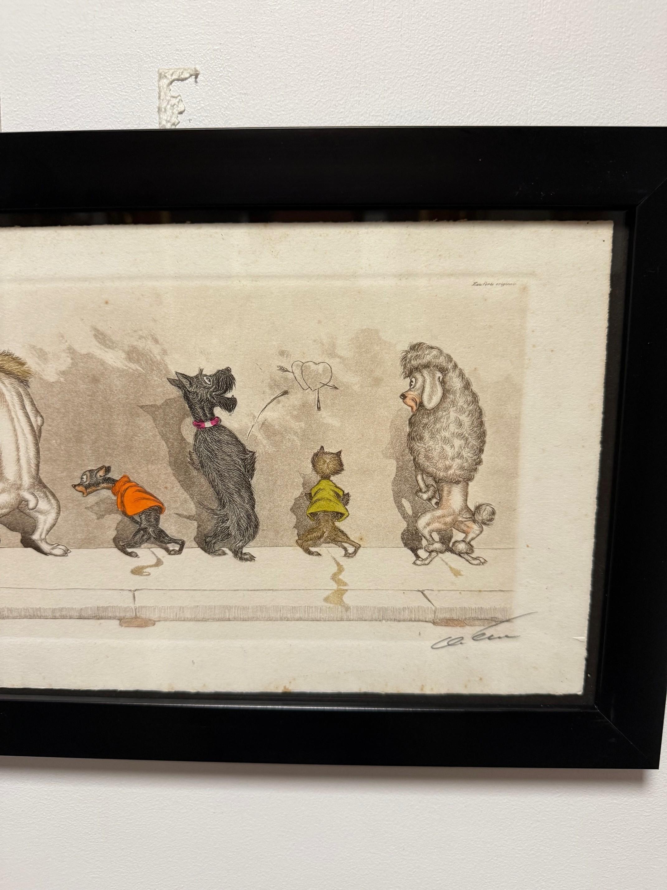 Boris O'Klein Signiert Original Dirty Dogs of Paris 