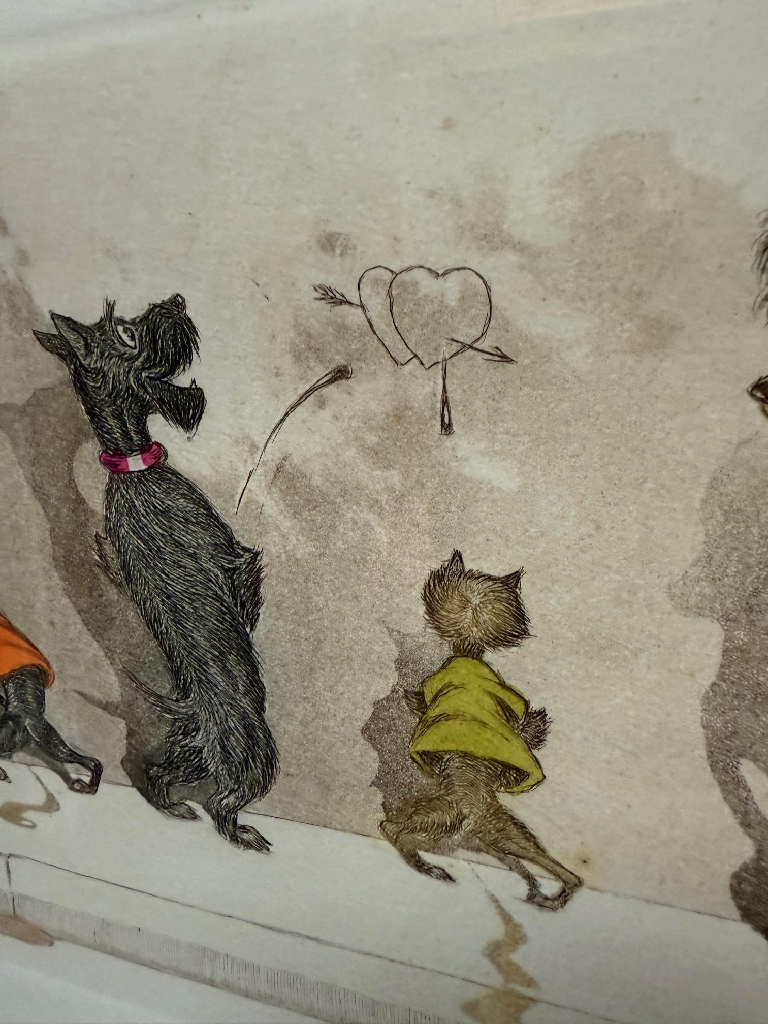 Boris O'Klein Signiert Original Dirty Dogs of Paris 
