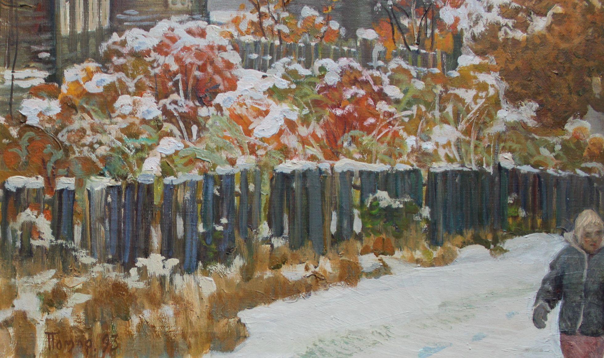 Kondopoga, olio/tela, 80x80 cm, 1993. 1