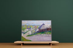 Spring Colors, Impressionism, Original oil Painting, Ready to Hang