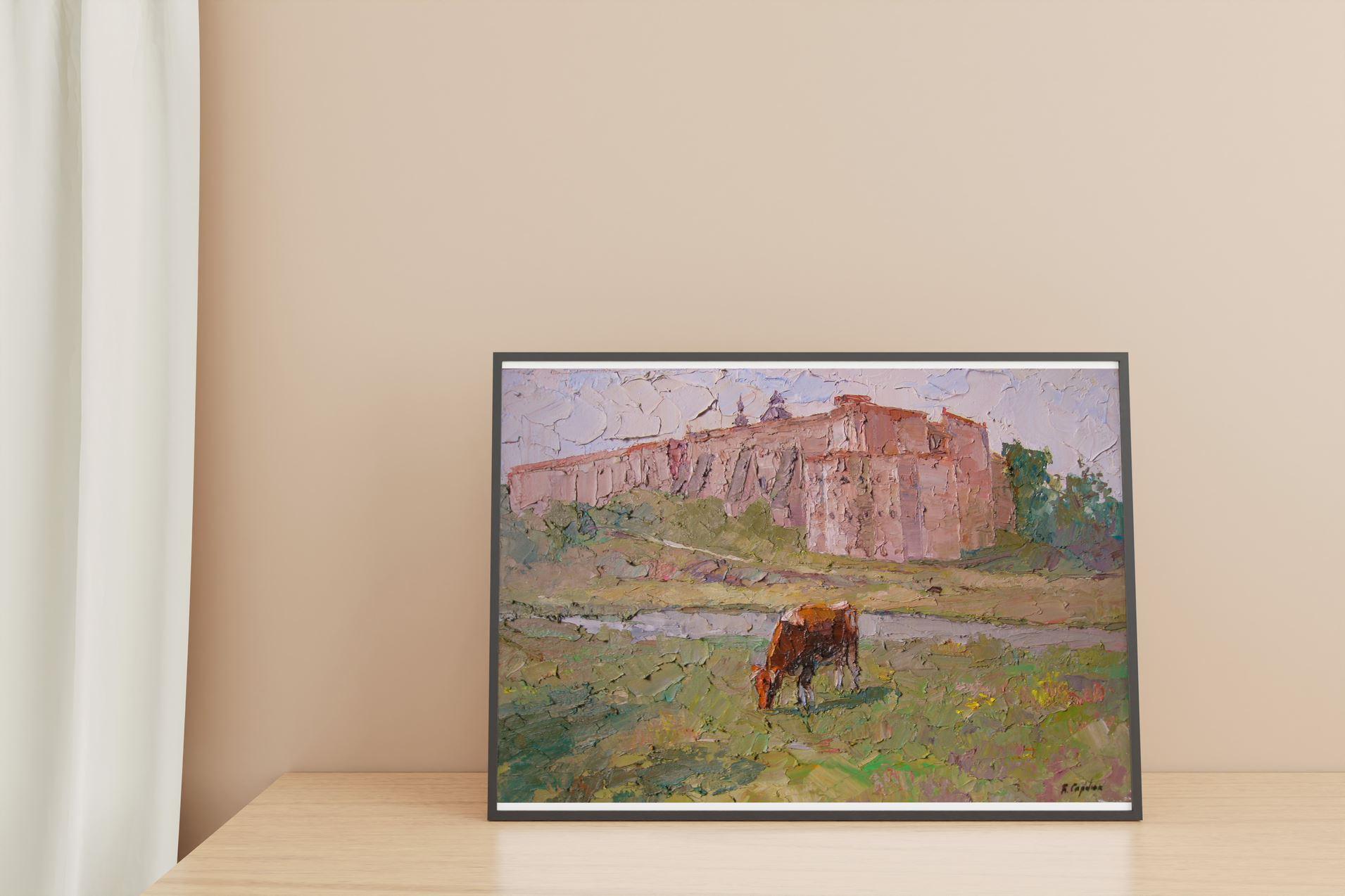 Artistics : Boris Serdyuk 
Oeuvre : Peinture à l'huile originale, œuvre d'art faite à la main, unique en son genre. 
Médium : Huile sur toile
Style : Impressionnisme
Année : 2020
Titre : Journée d'été
Taille : 16.5