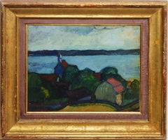 Fauvist Coastal view by Boris Solotareff
