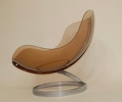 Boris Tabacoff Easy chair ‘Sphere’ for MMM 1971 original cushion to reupholster