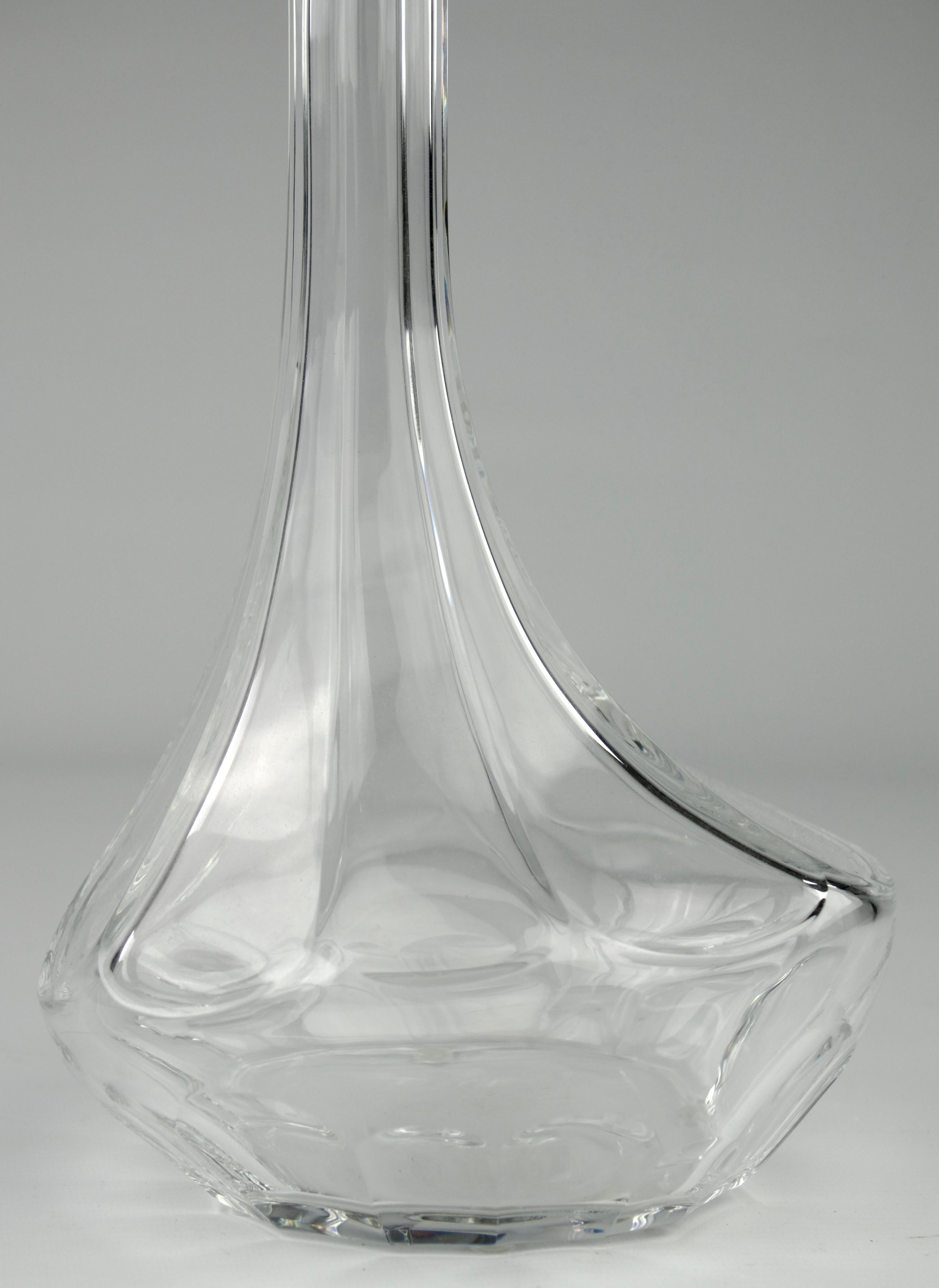 Boris Tabacoff for Baccarat, Carafe, France 1970 In Good Condition For Sale In PARIS, FR