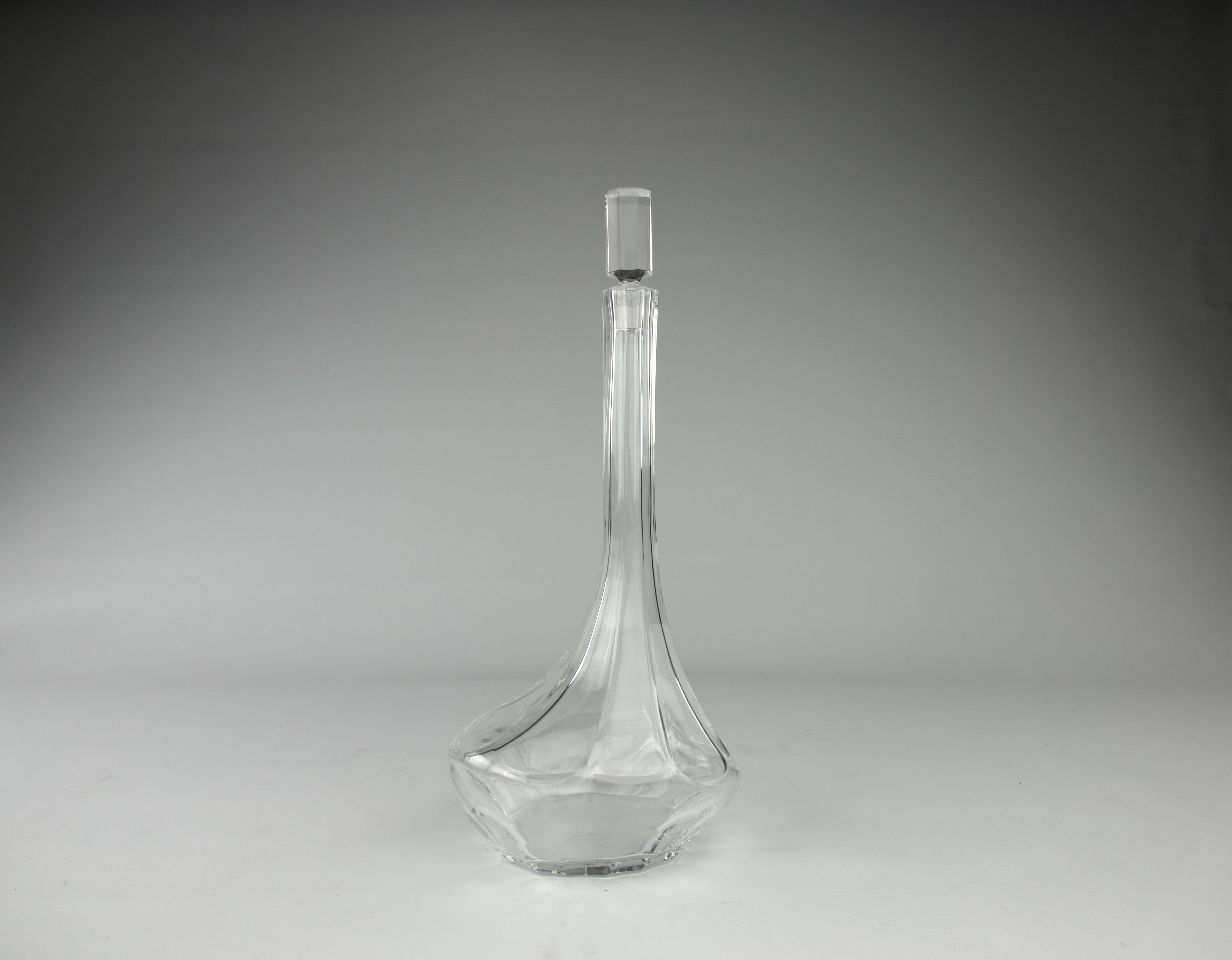 Late 20th Century Boris Tabacoff for Baccarat, Carafe, France 1970 For Sale