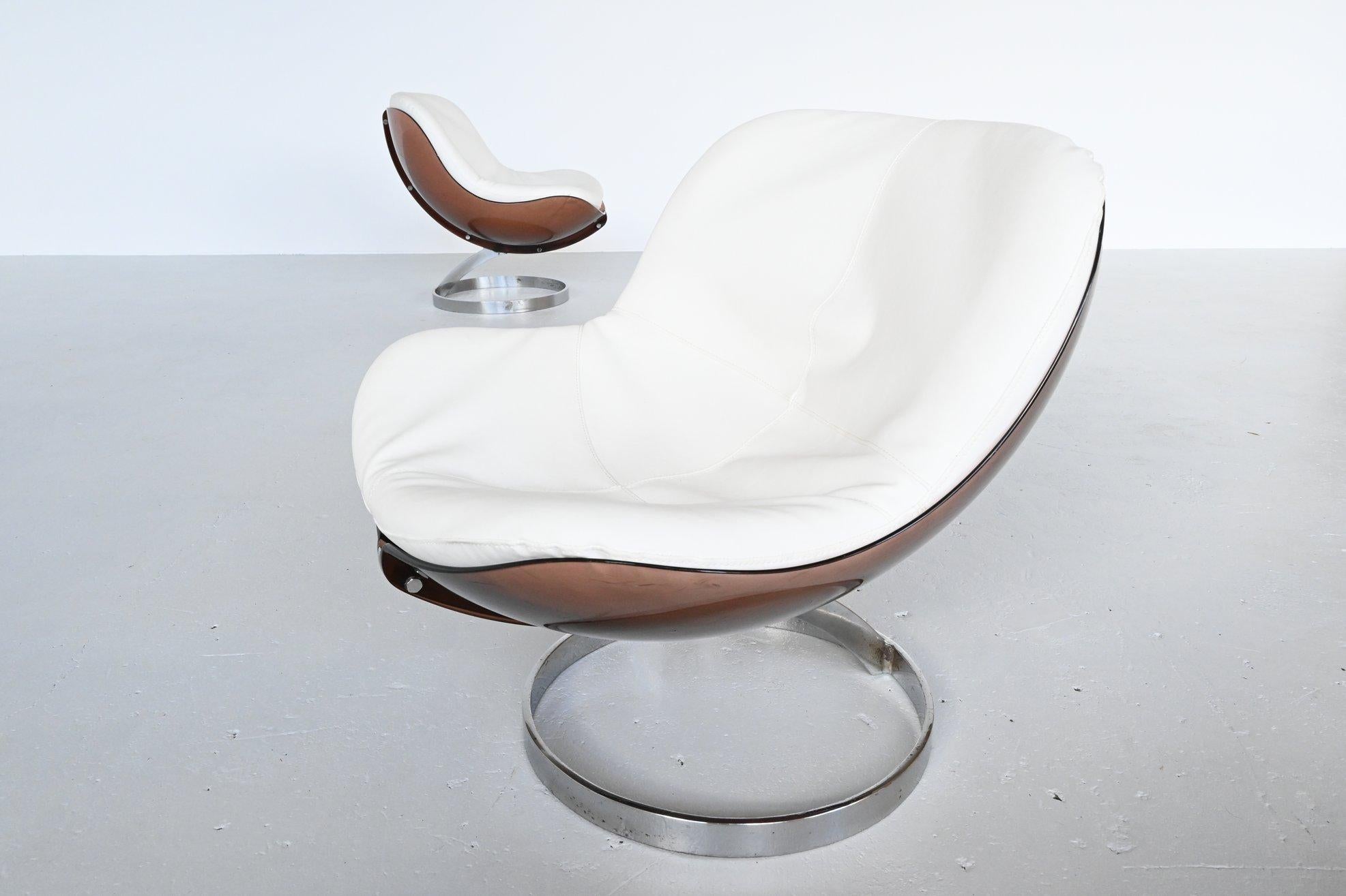Late 20th Century Boris Tabacoff Sphere lounge chairs Mobilier Modulair Moderne, France, 1971
