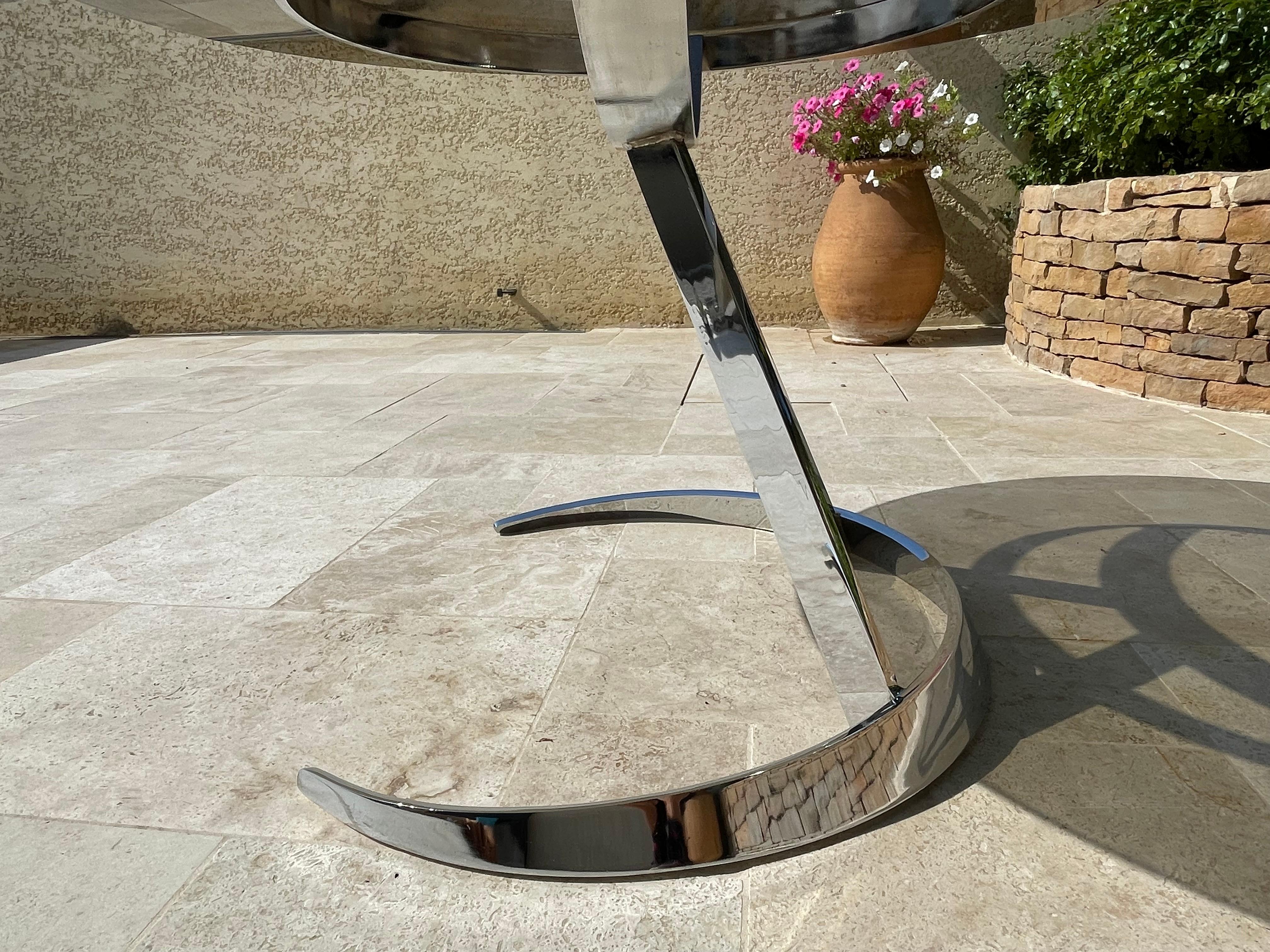 Boris TABACOFF - Ensemble de table et 4 chaises en vente 2