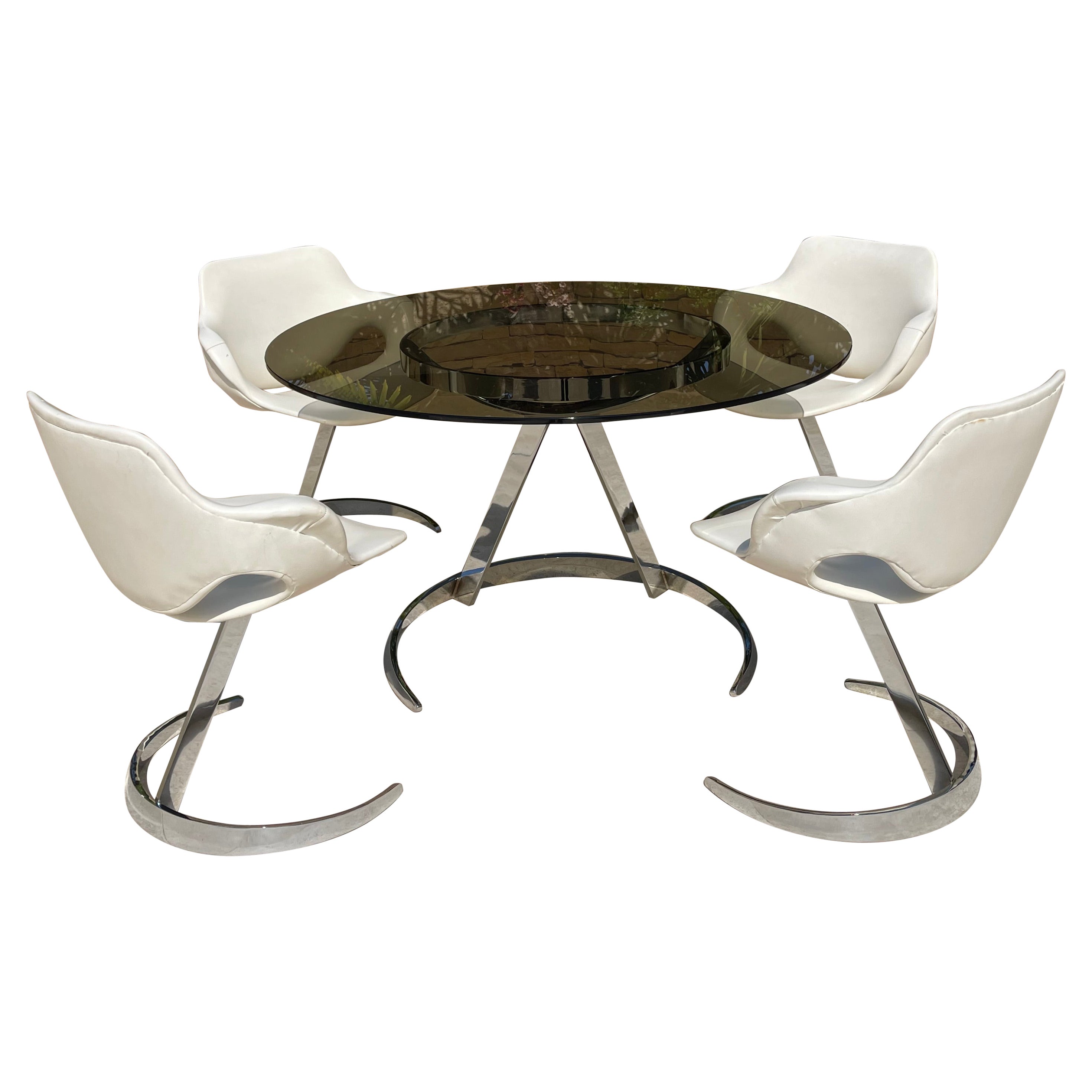 Boris TABACOFF - Ensemble de table et 4 chaises en vente