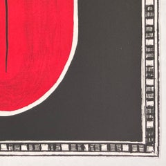 Boris Viskin Mexican Artist Original Hand Signed engraving 2004, 15x15 in