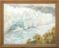 "Glacier Perito Moreno" Impressionist Landscape of Patagonia, Argentina