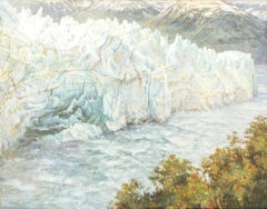 "Glacier Perito Moreno" Impressionist Landscape of Patagonia, Argentina