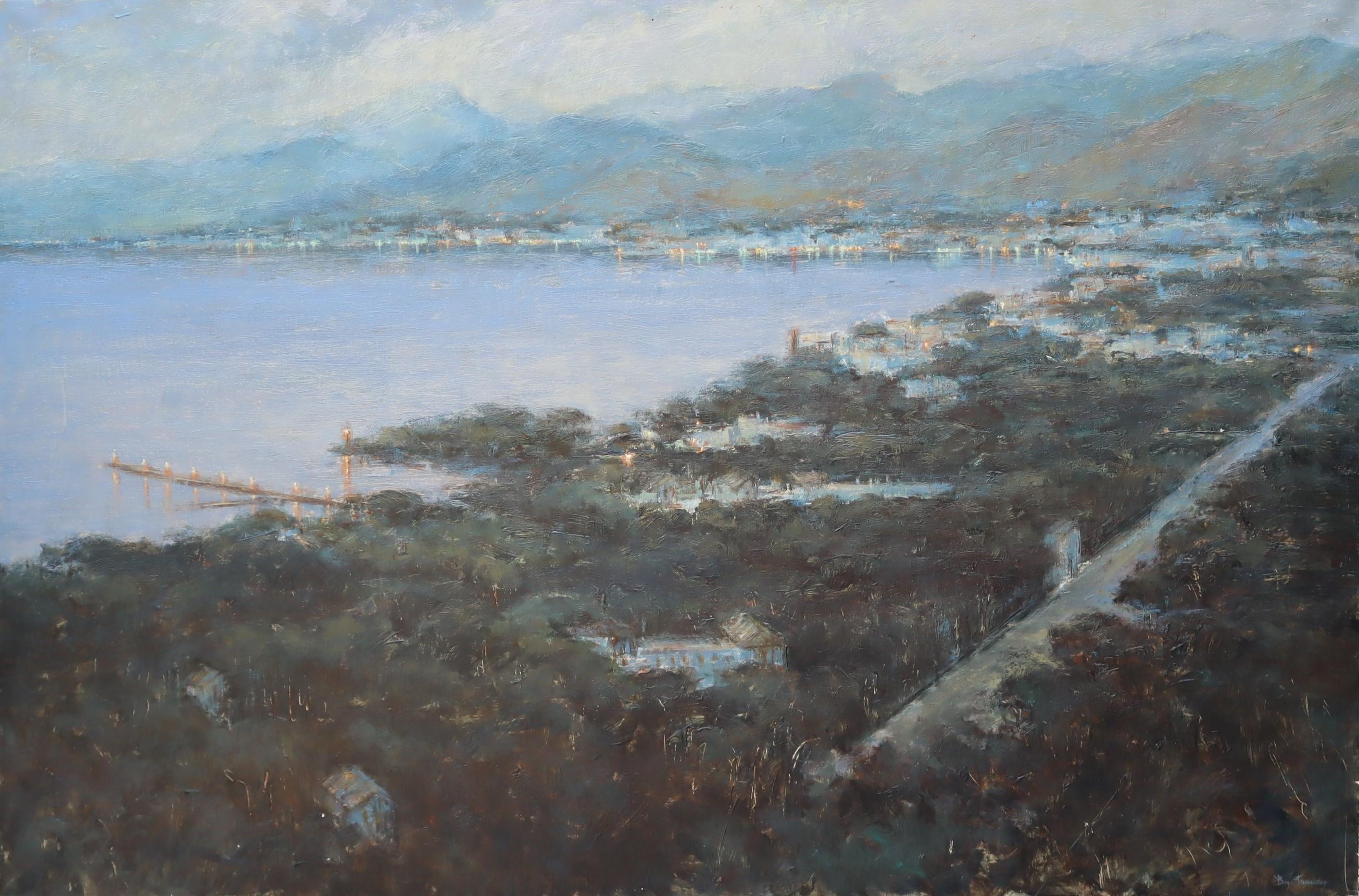 Borja Fernandez Landscape Painting - Pollensa