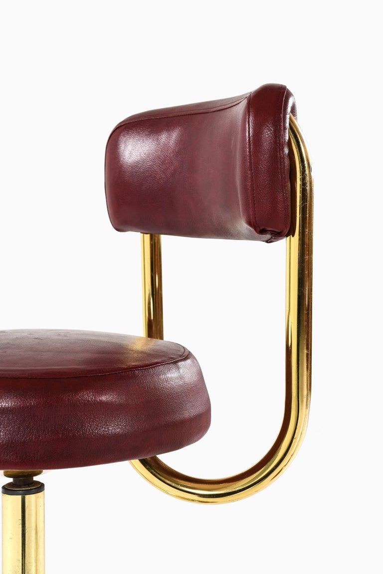 Börje Johanson Bar Stools Produced by Johanson Design For Sale at 1stDibs