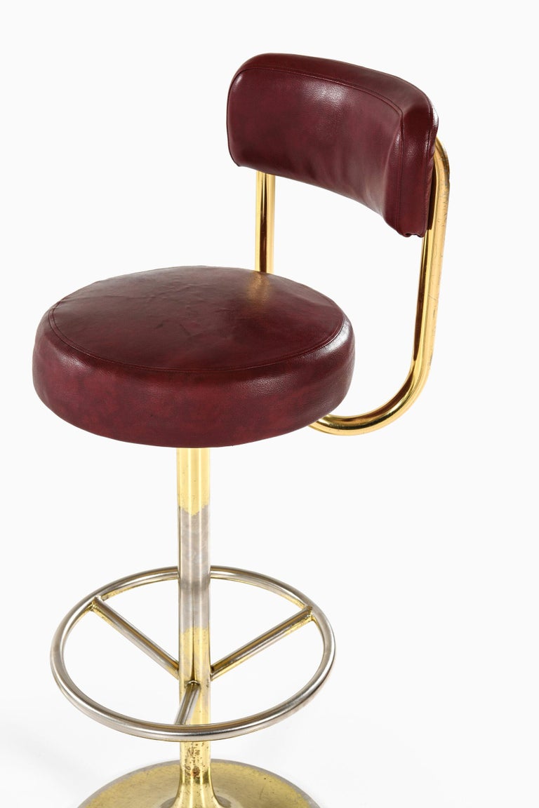 Börje Johanson Bar Stools Produced by Johanson Design For Sale at 1stDibs