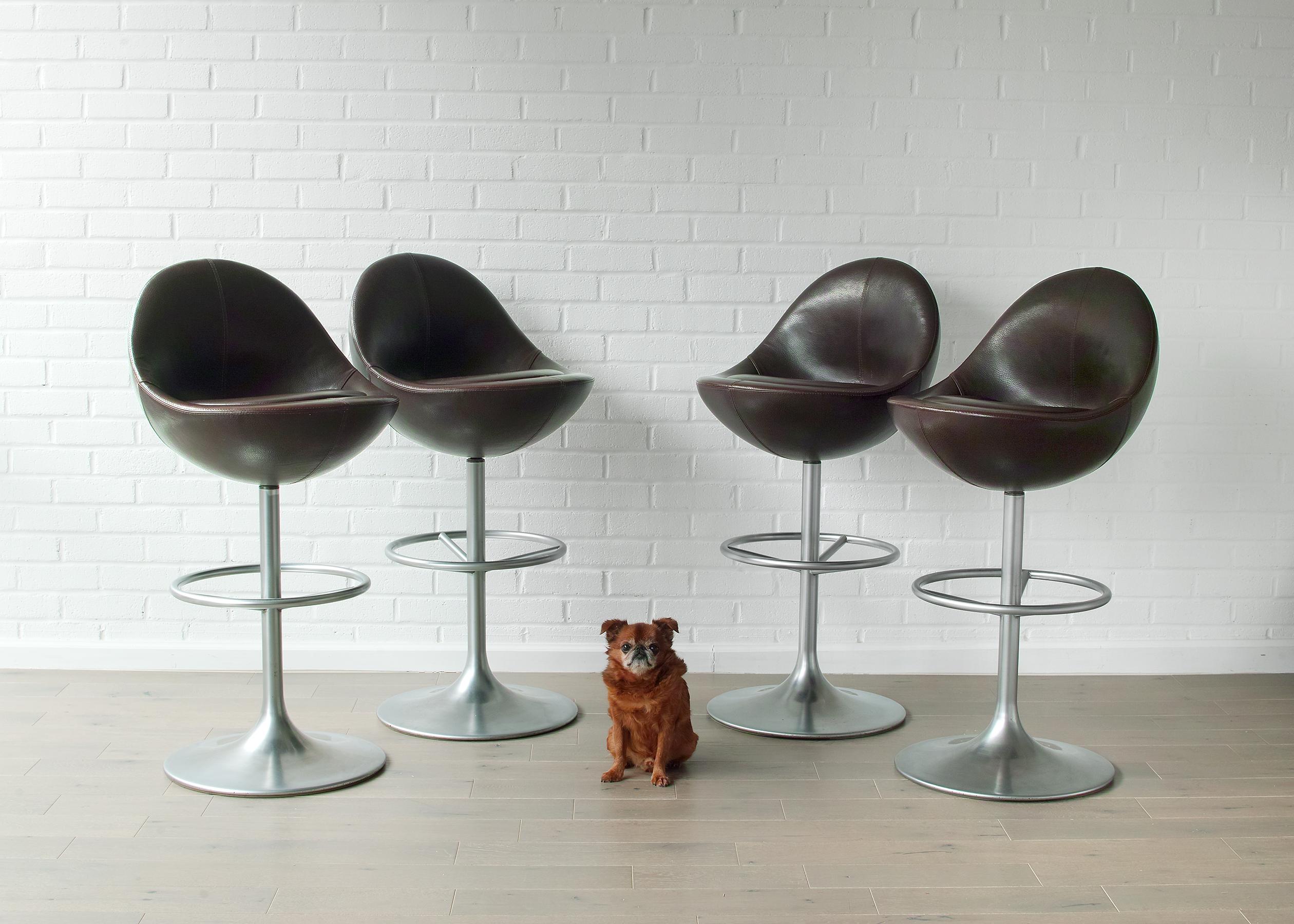 Börje Johanson Venus Swivel Bar Stools For Sale 11