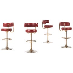 Börje Johansson Bar Stools Produced by Johanson Design in Markaryd, Sweden