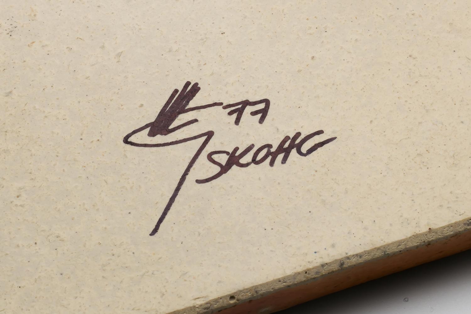 Börje Skohg / WALL TILE / Gustavsberg / 1977 For Sale 4
