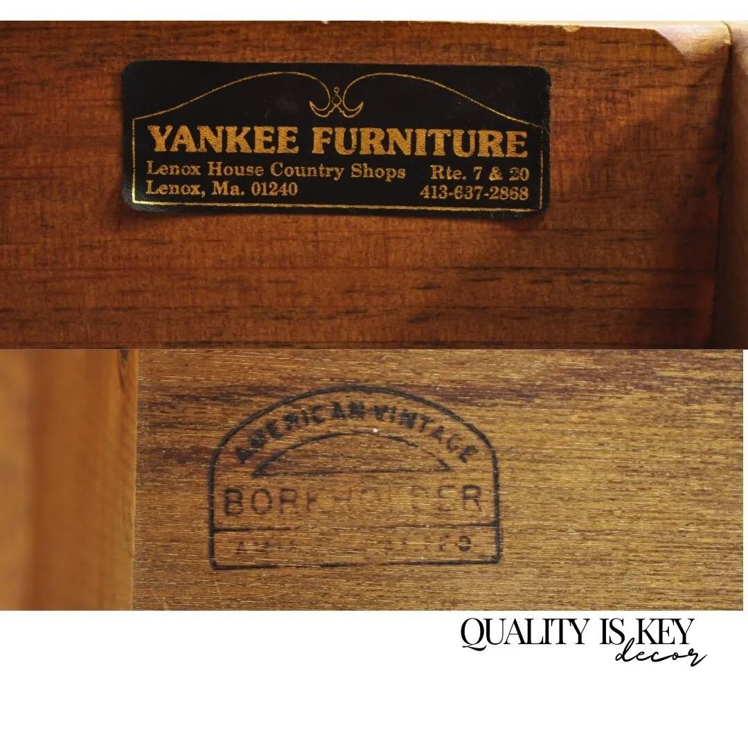 Borkholder Furniture Pine Wood Primitive Farmhouse Amish Open Hutch Cupboard For Sale 3