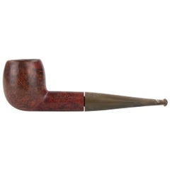 Borlings “Garnet Grain” Pipe, Mid-20th Century