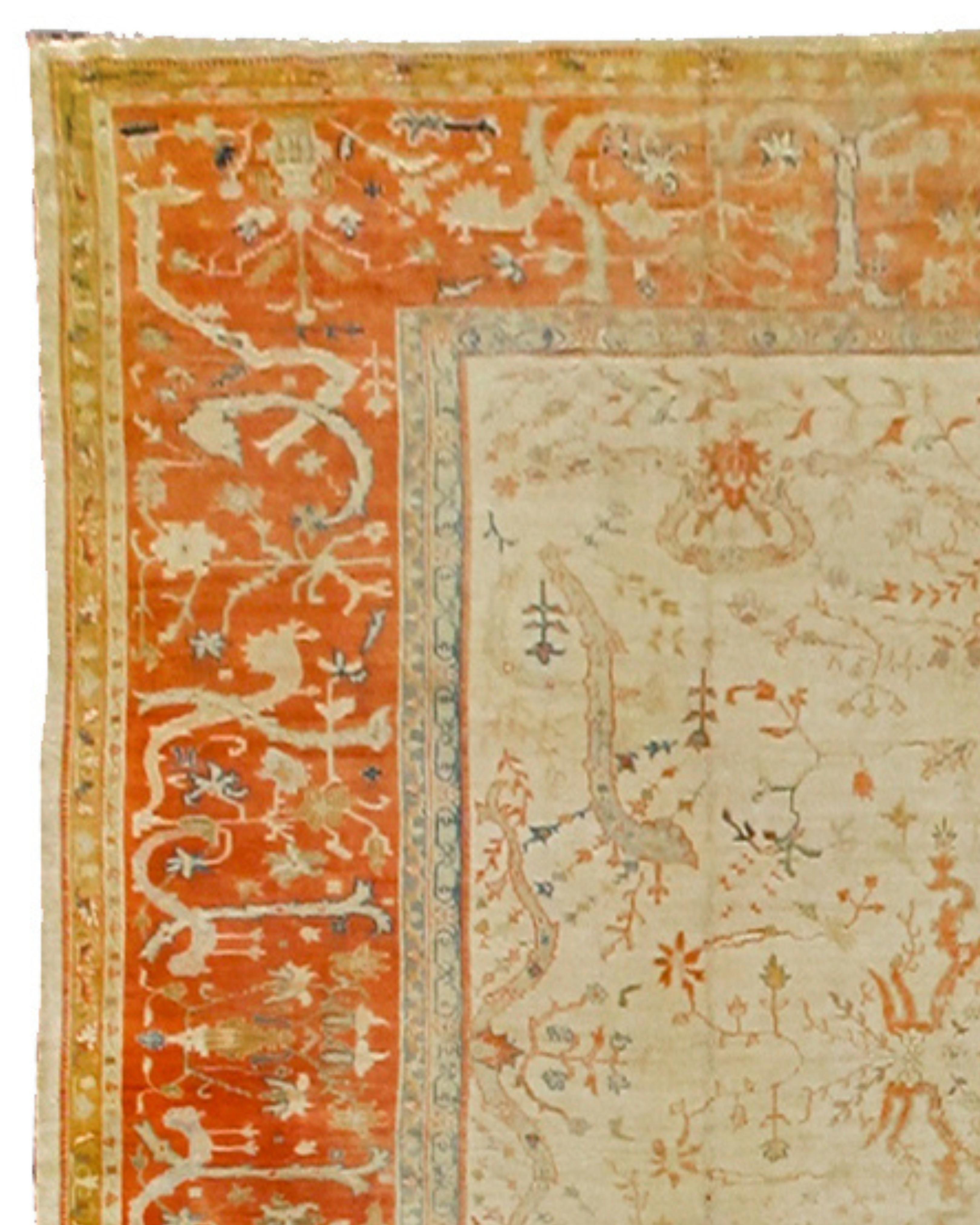 Antiker großer übergroßer anatolischer Borlu-Teppich, frühes 20. Jahrhundert (Handgeknüpft) im Angebot