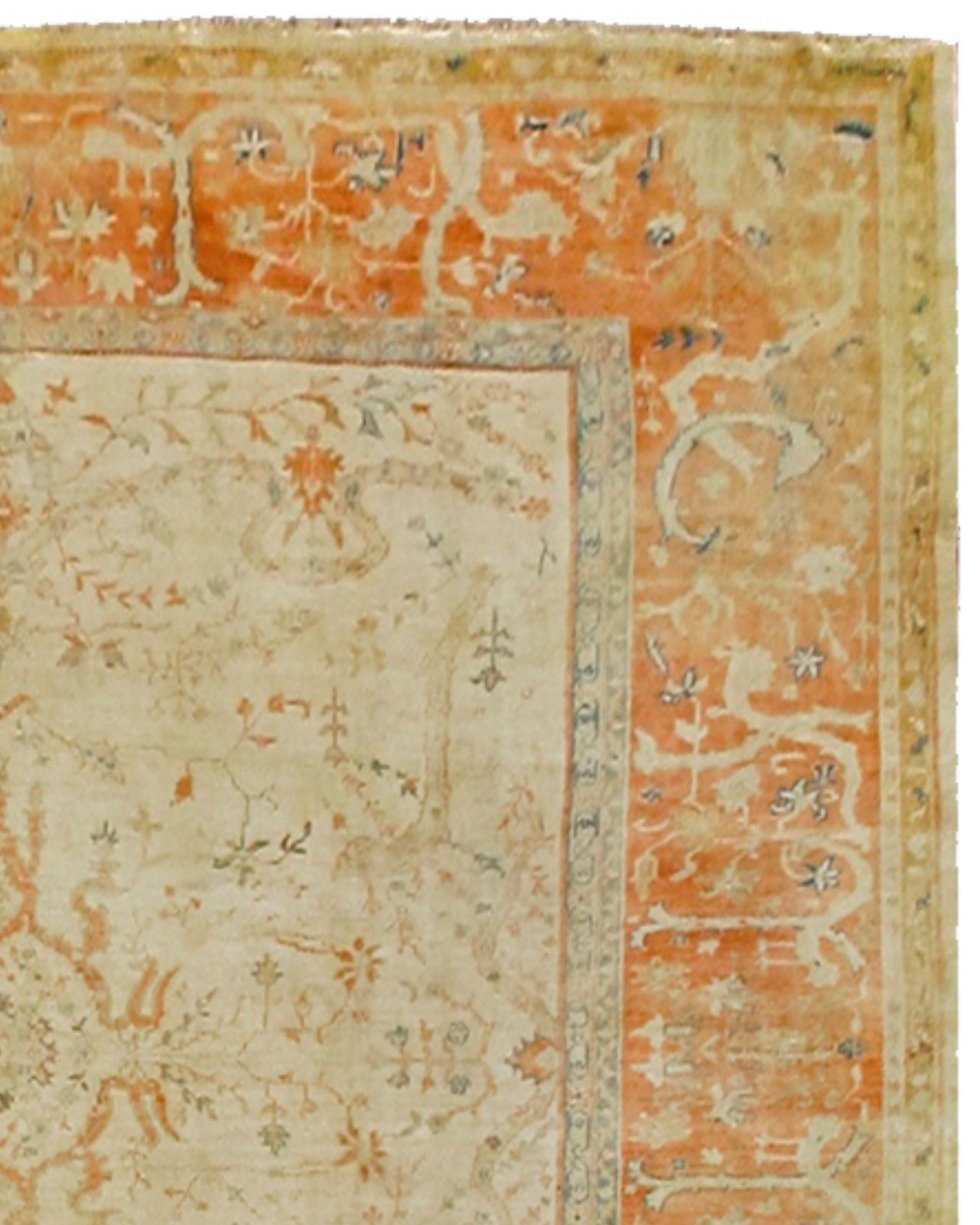 Antiker großer übergroßer anatolischer Borlu-Teppich, frühes 20. Jahrhundert im Zustand „Gut“ im Angebot in San Francisco, CA