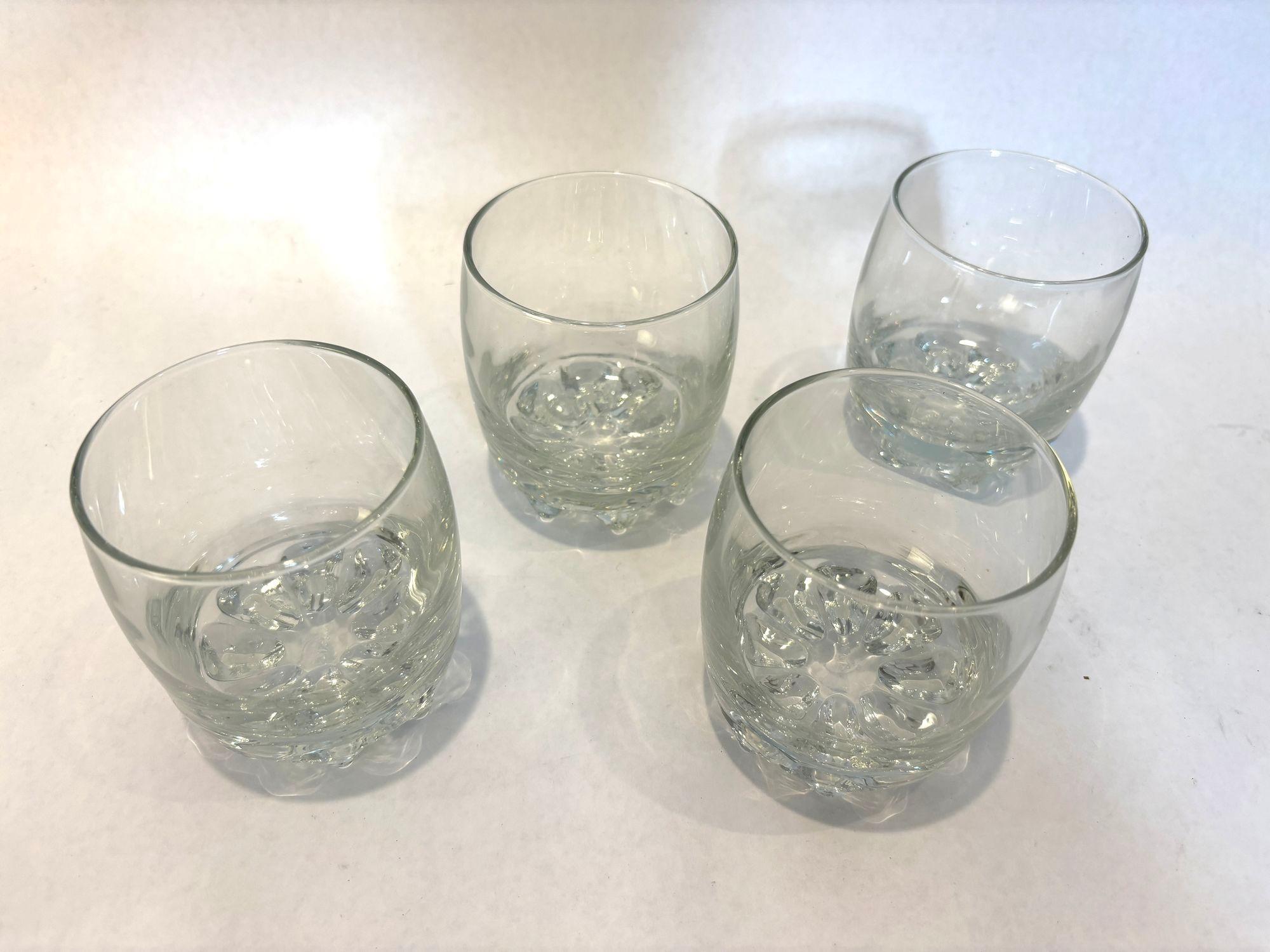 Juego de 4 vasos italianos Bormioli Rocco Matisse Italiano en venta