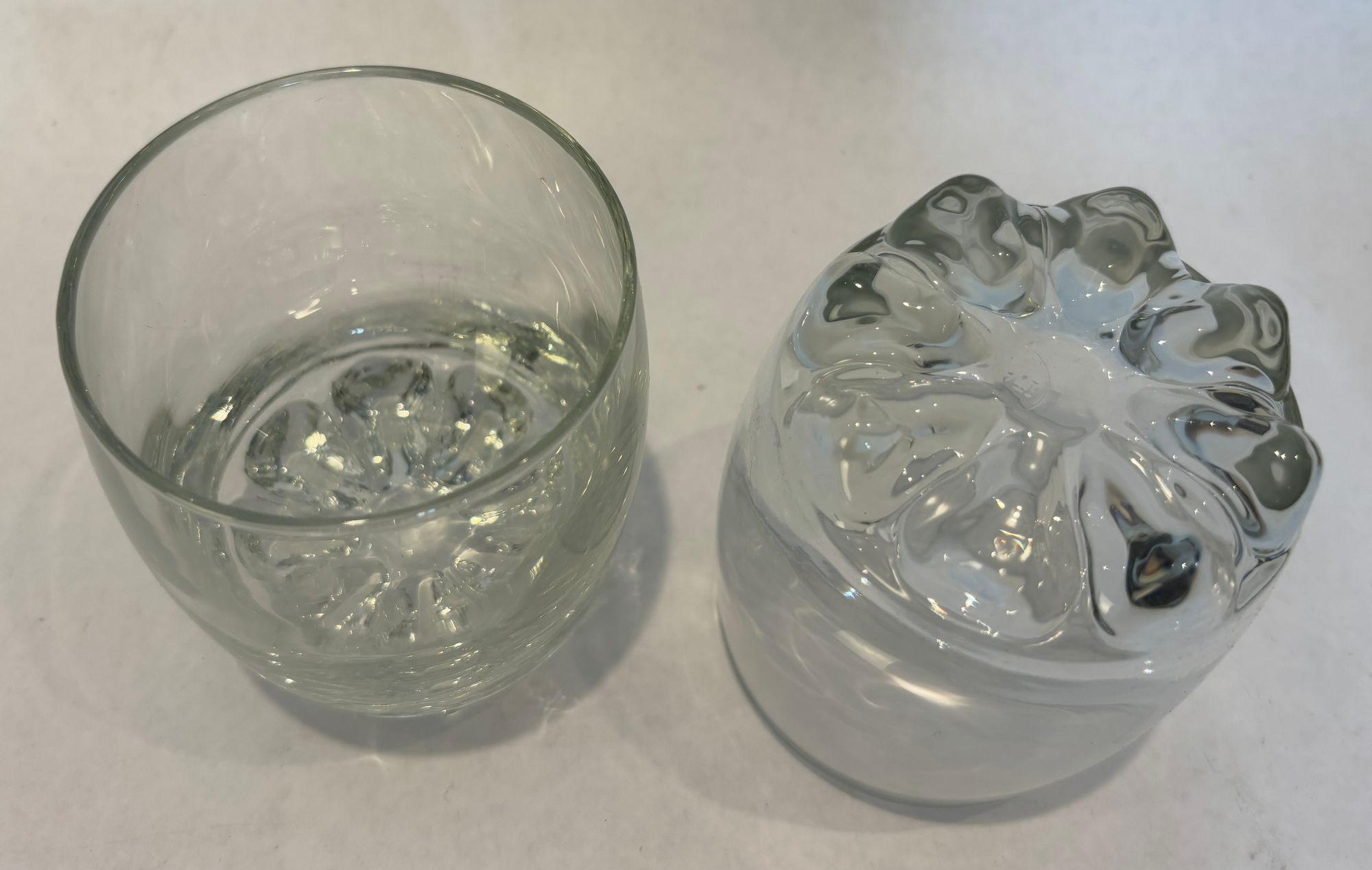Juego de 4 vasos italianos Bormioli Rocco Matisse siglo XX en venta