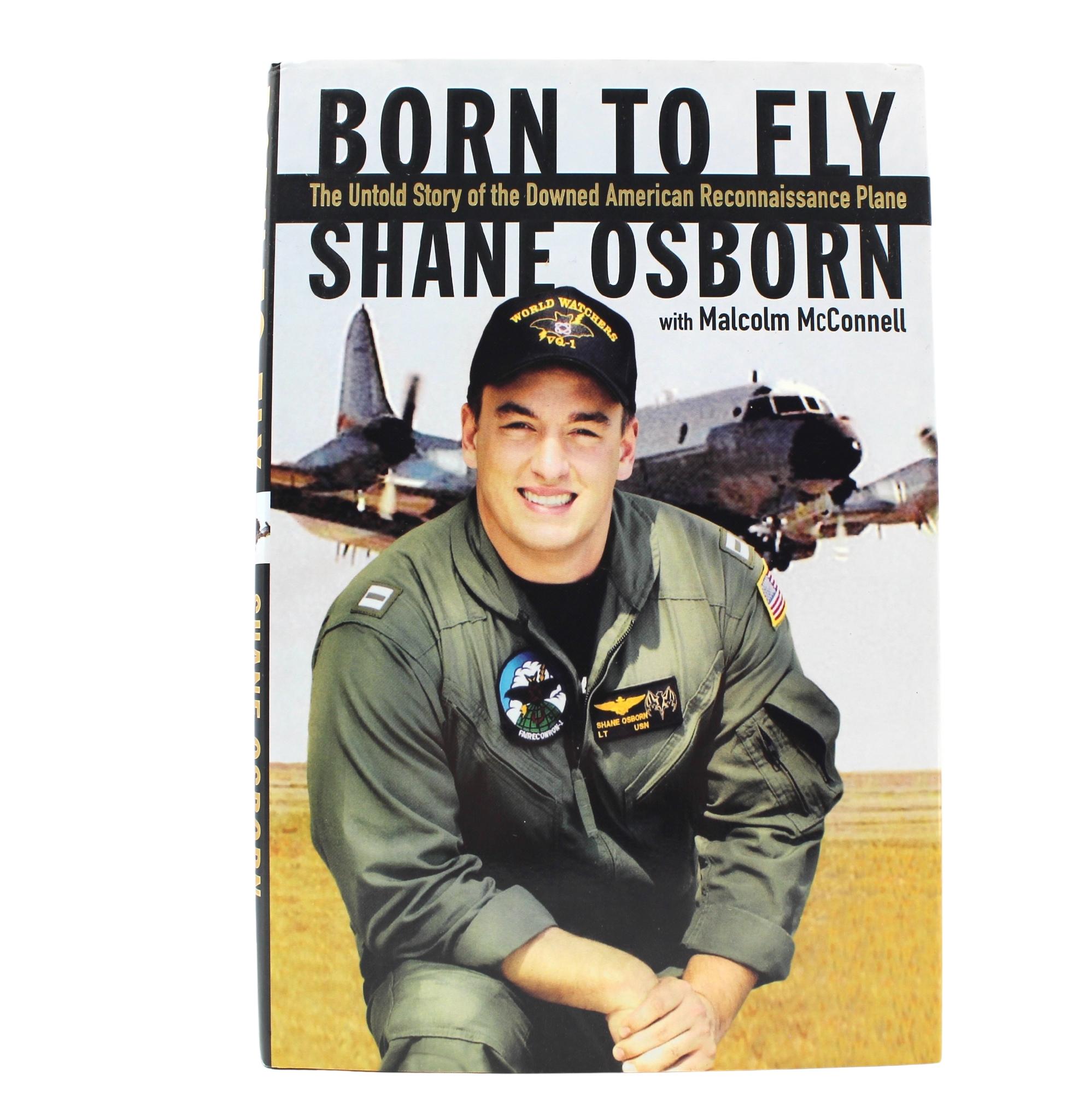American Born to Fly, Signed by Shane Osborne, First Edition, 2001 For Sale