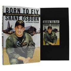 Used Born to Fly, Signed by Shane Osborne, First Edition, 2001