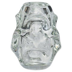 Börne Augustsson, vase, verre soufflé, Suède, années 1940