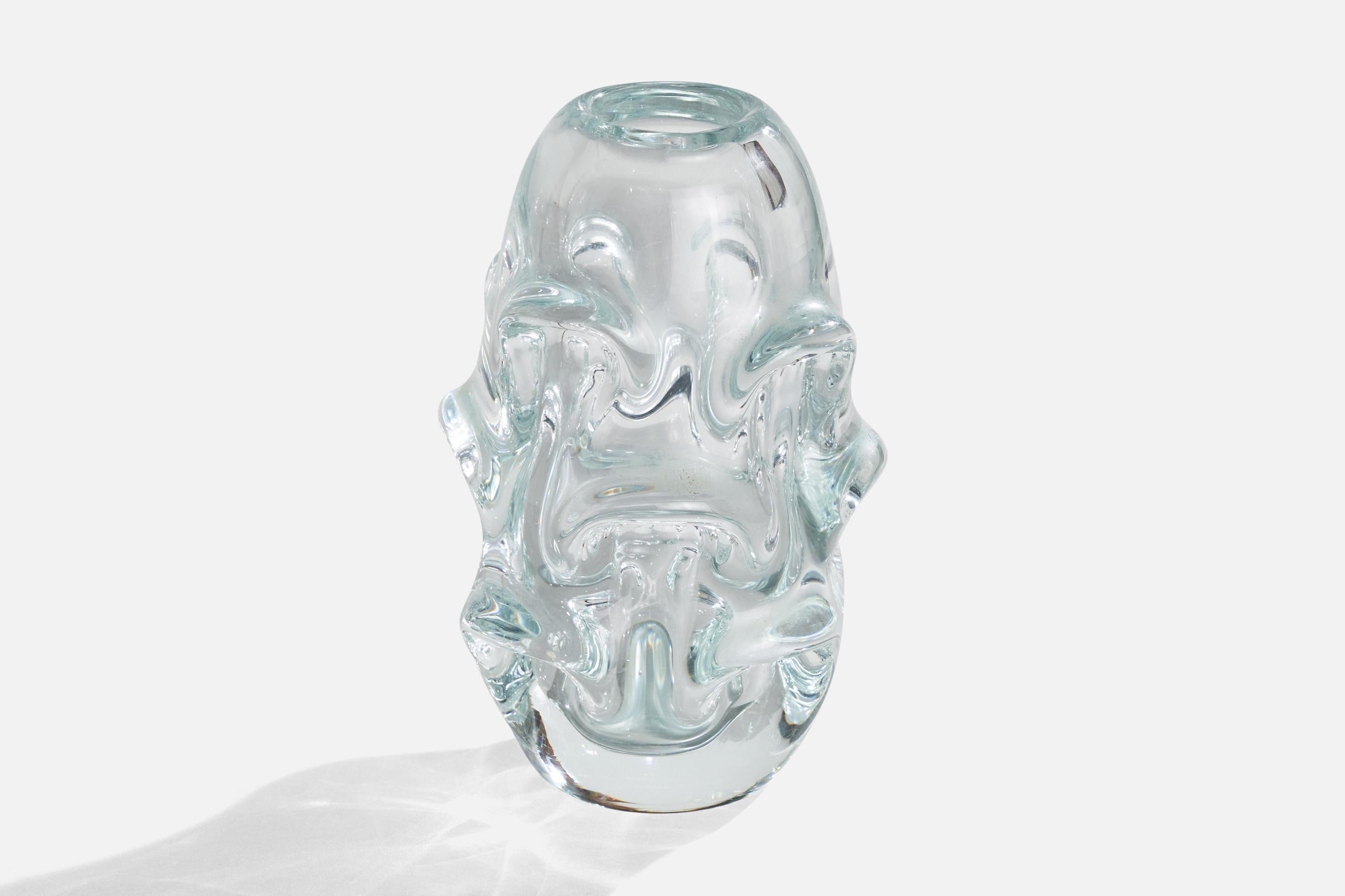 Svedese Börne Augustsson, Vaso, Vetro, Svezia, anni '40 in vendita