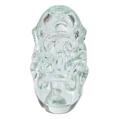 Börne Augustsson, vase, verre, Suède, années 1940