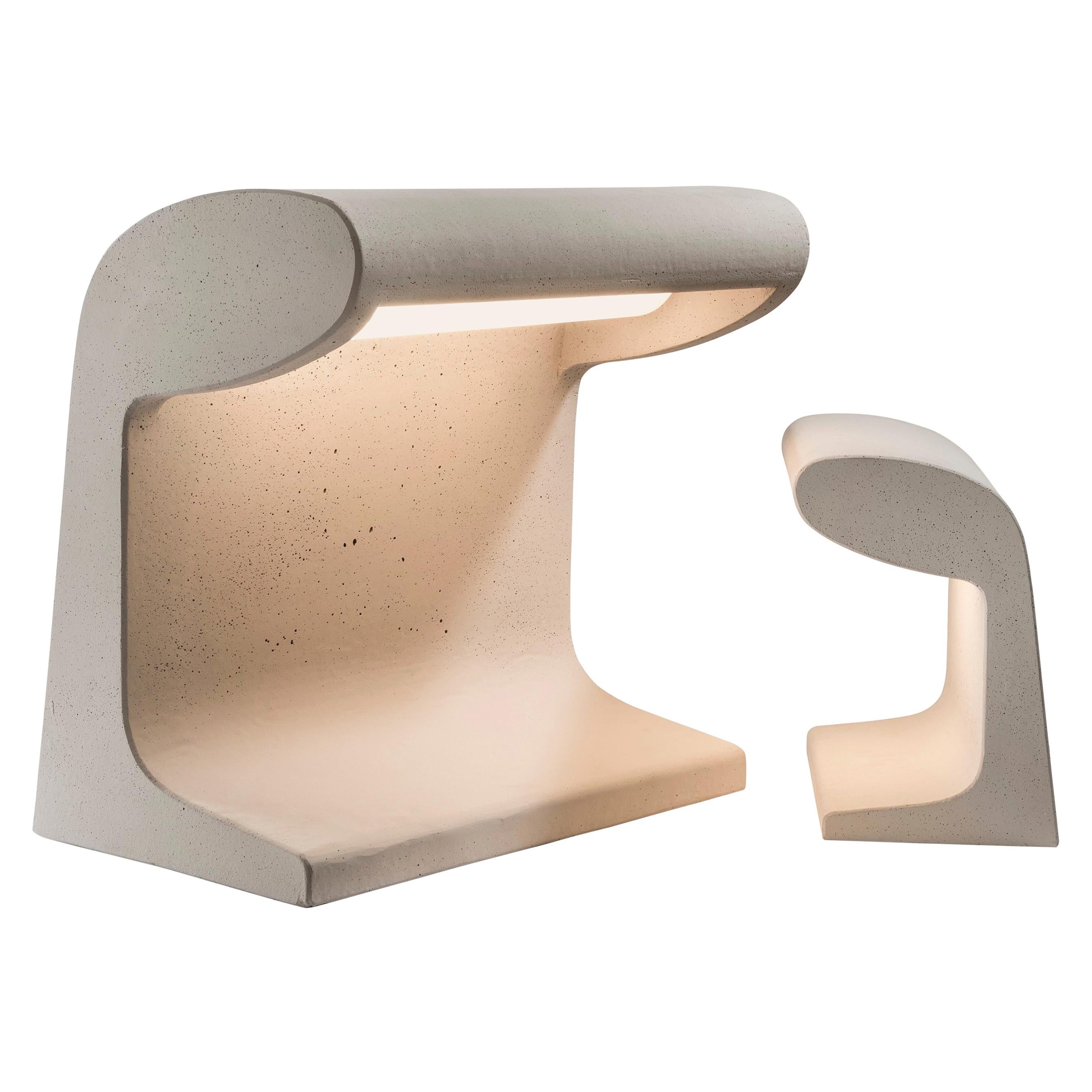 Borne Bétone Petite Table Lamp by Le Corbusier For Sale