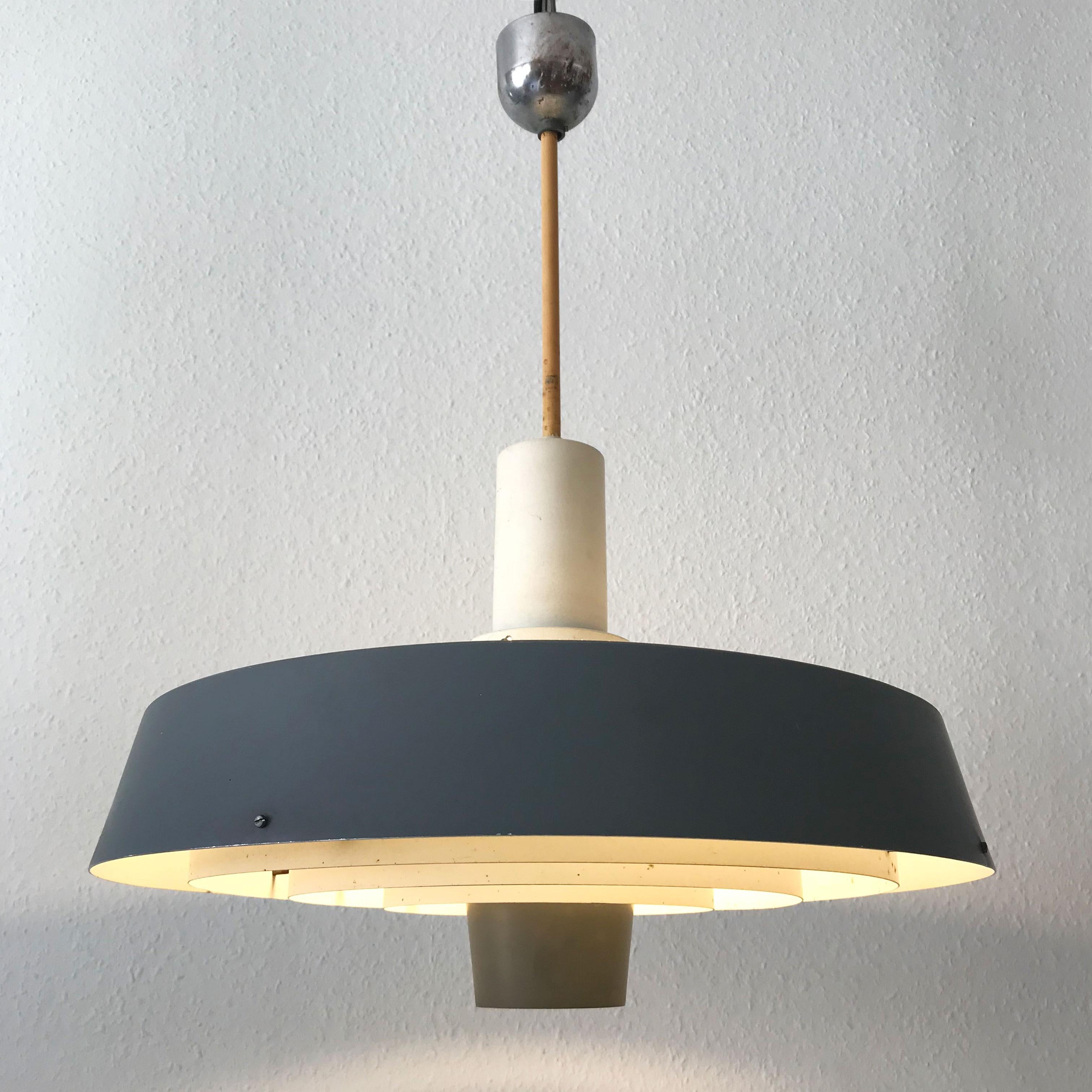 Mid-Century Modern Bornholmpendel Pendant Lamp by Finn Monies & Gunnar Jensen for Louis Poulsen For Sale