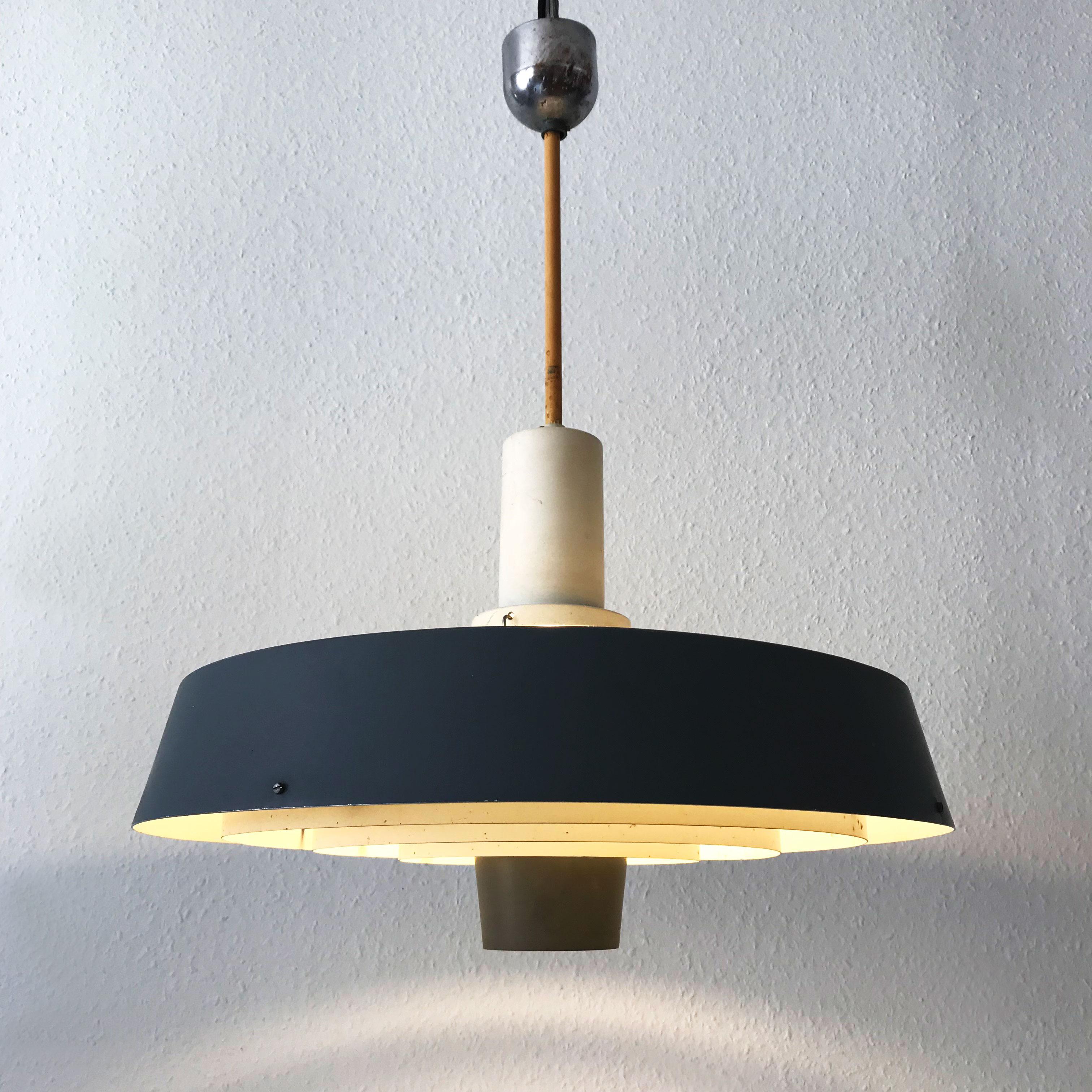 Mid-20th Century Bornholmpendel Pendant Lamp by Finn Monies & Gunnar Jensen for Louis Poulsen For Sale