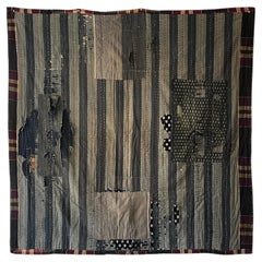 BORO Japanese Antique Patchwork Late 19th century / Rag Abstract Mingei WabiSabi