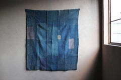 "BORO" Trapo Japonés Antiguo 1800s-1860s / Arte Abstracto Wabi Sabi