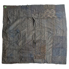 Boro5 Japanese Antiques Primitive Art BORO Indigo-dyed Old Cloth patchwork