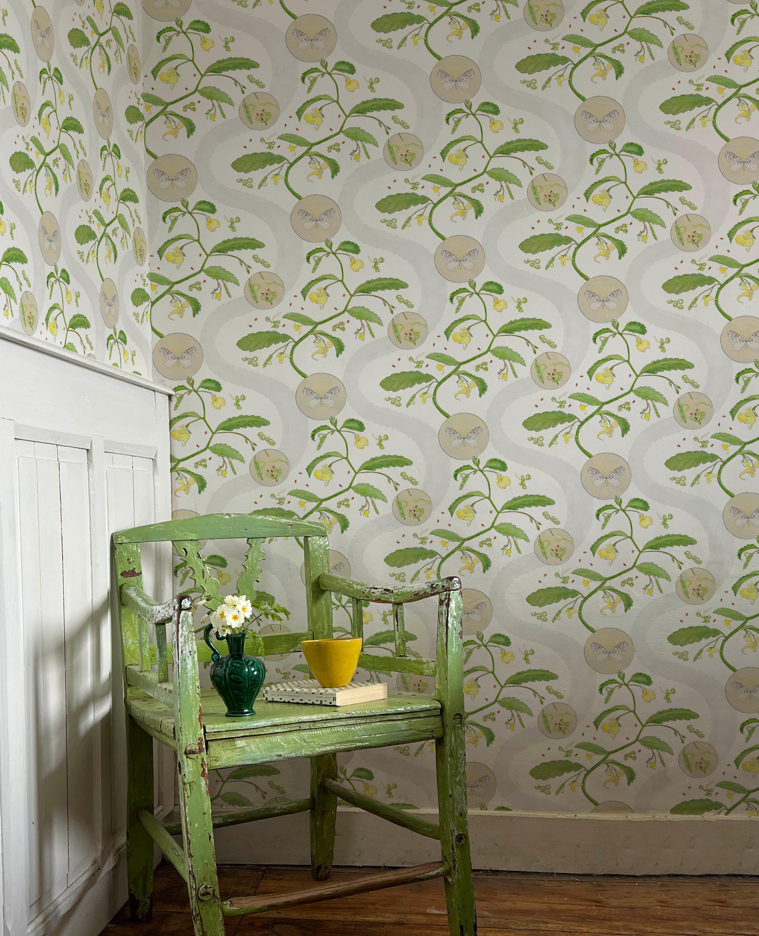 Collection: Borrowdale Balsam
Product Code: 56A
Roll dimensions: 70cm x 10m (27.6in x 10.9yards)
Area: 7sq.m (8.4 sq.yards)
Pattern repeat: 46.7cm (18.4in) Half Drop
Colourway: Bowder Stone

Wallpaper: The designs are printed on Uncoated Non-woven
