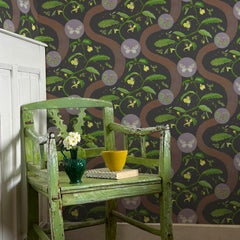 Borrowdale Balsam Wallpaper in Ancient Oak - Botanical, Nature, English Country