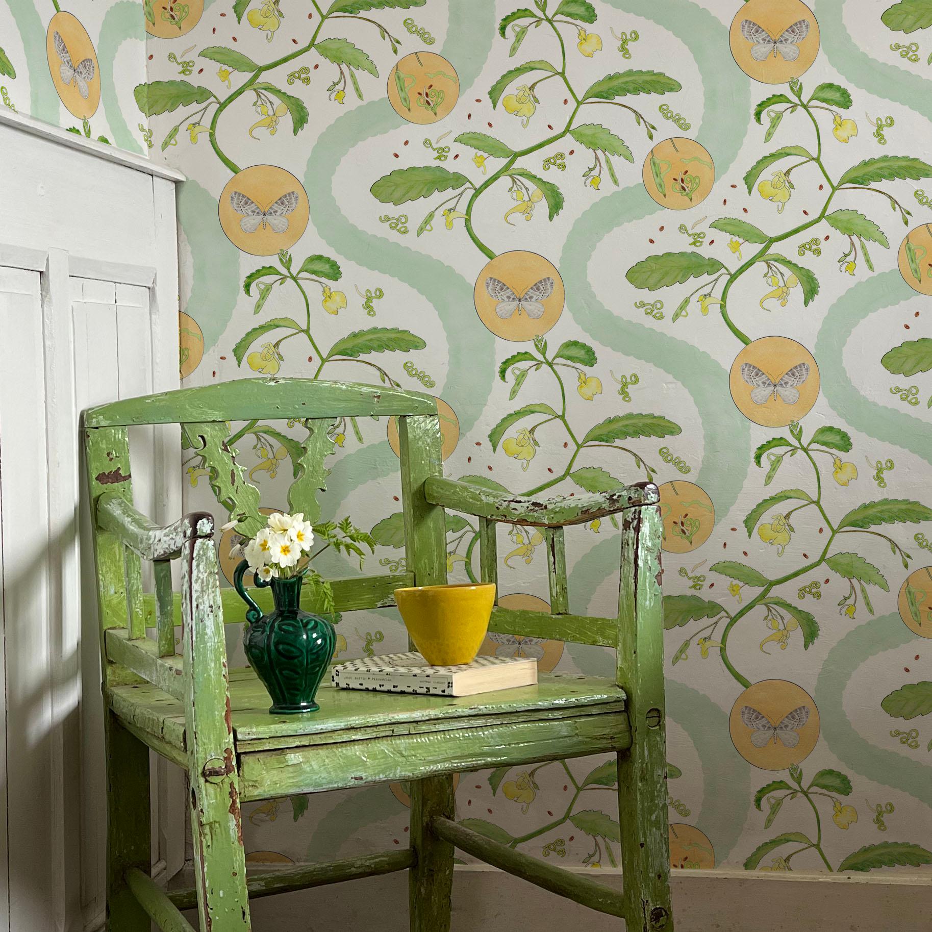 Collection: Borrowdale Balsam
Product Code: 56C
Roll dimensions: 70cm x 10m (27.6in x 10.9yards)
Area: 7sq.m (8.4 sq.yards)
Pattern repeat: 46.7cm (18.4in) Half Drop
Colourway: Derwent Water

Wallpaper: The designs are printed on Uncoated Non-woven