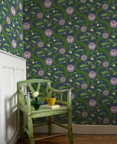 Borrowdale Balsam Wallpaper in Heather Tarn - Botanical, Nature, English Country