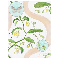 Carta da parati Borrowdale Balsam in fiore Thorneythwaite