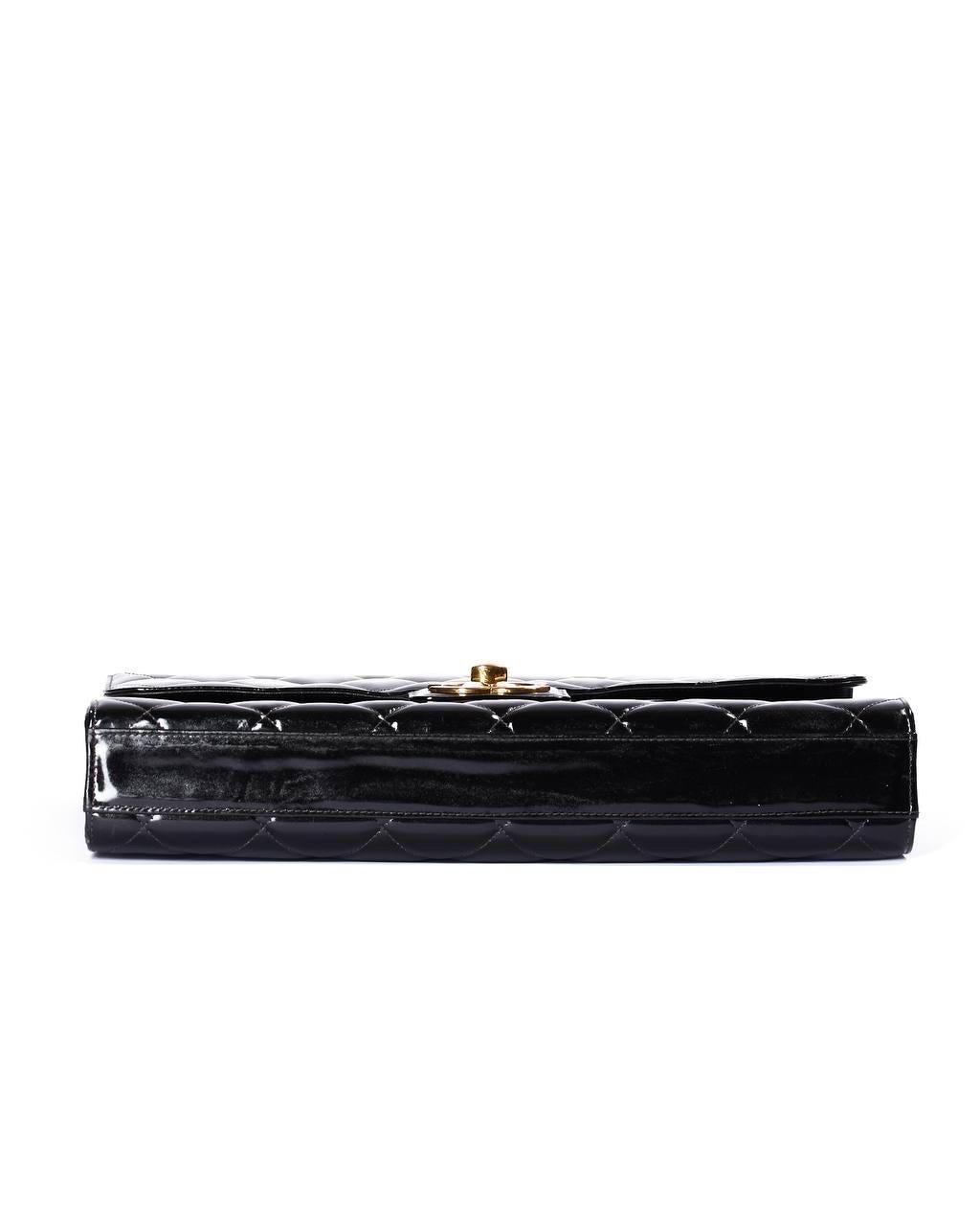 Borsa a Mano Chanel Valigetta 24H Timelesss Vintage Nera en vente 2