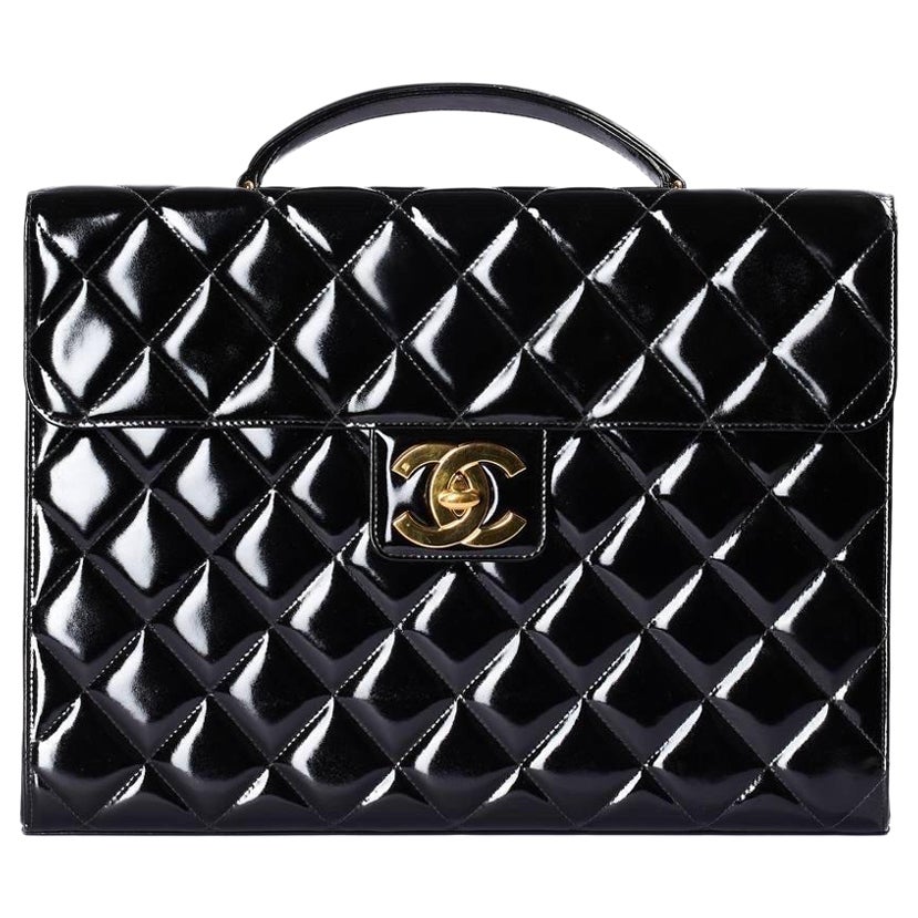 Borsa a Mano Chanel Valigetta 24H Timelesss Vintage Nera