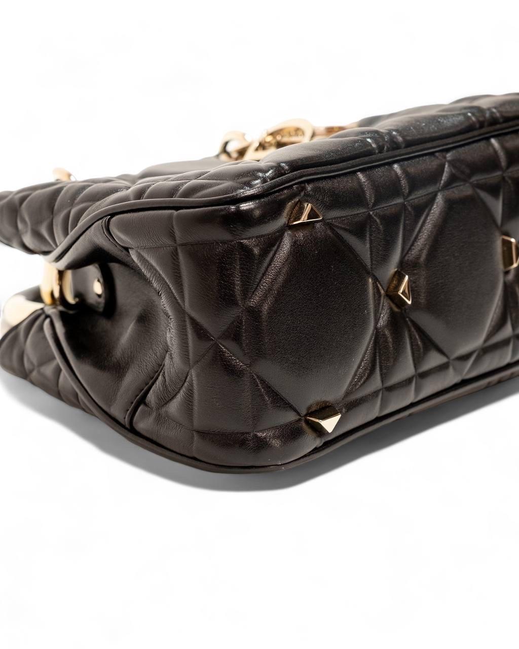 Borsa a mano Dior Lady 95.22 Small Cannage Nera 10