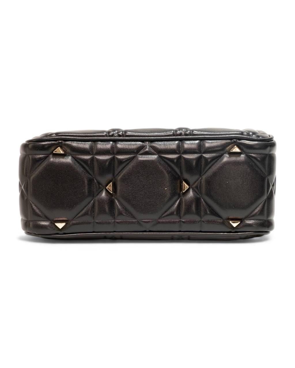Borsa a mano Dior Lady 95.22 Small Cannage Nera 12