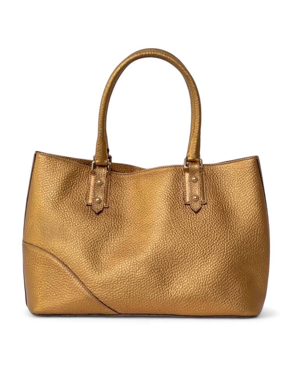 Borsa A Mano Gucci Hasler mors de cheval Oro Pour femmes en vente