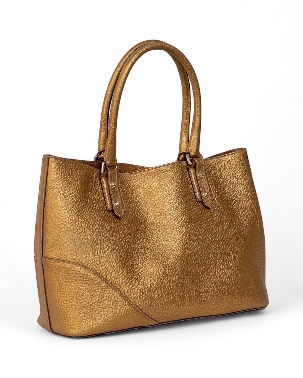 Borsa A Mano Gucci Hasler mors de cheval Oro en vente 1